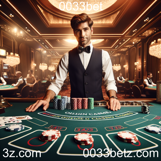 A Experiência do Cassino Ao Vivo no 0033bet